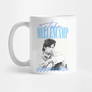 John J. Mellencamp ///// Retro 80s Fan Art Design Mug